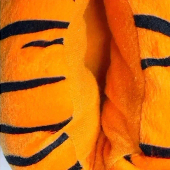 Disney Winnie The Pooh Tigger Plush Slippers Size Small (5-6)  Preowned - Picture 9 of 10